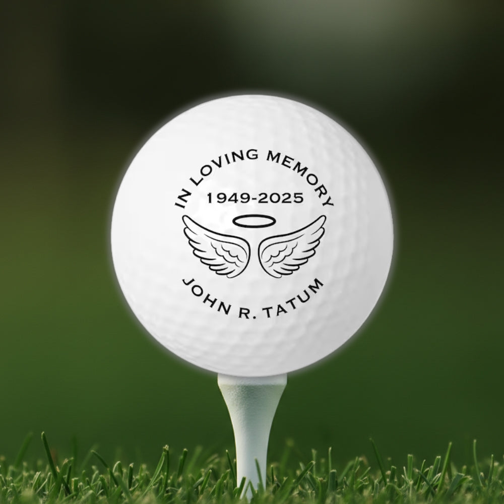 Memory Custom Do Ball Custom In Love Memory Golf Ball, Custom Memorial Golf Balls BLE0086 ...
