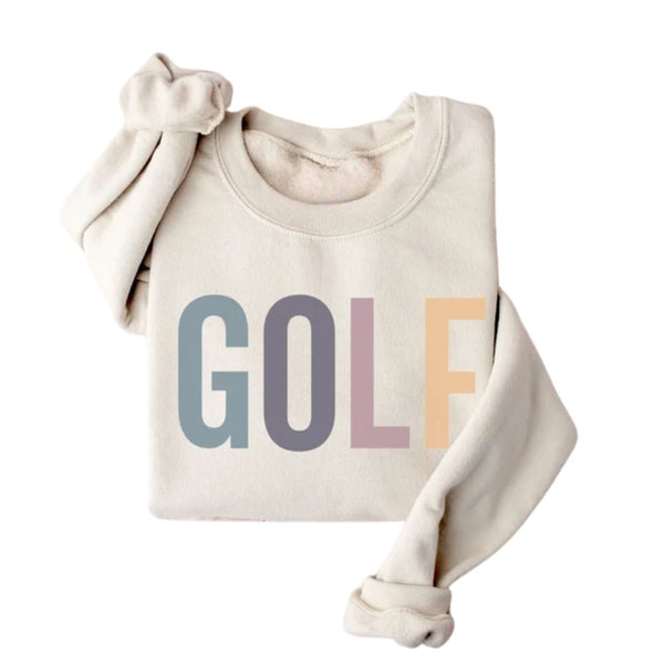 Golf Sweatshirt For Men and Women, Christmas Sweatshirt For Golfers GE0125