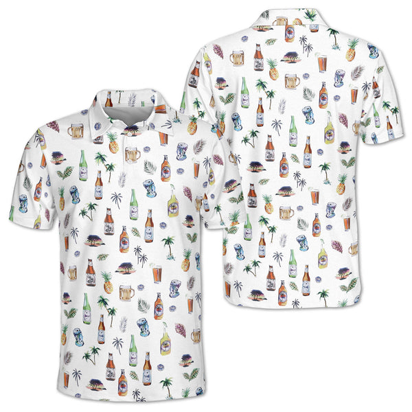 Beer Golf Polos For Men, Beer Bachelor Party Golf Shirts GZ0075