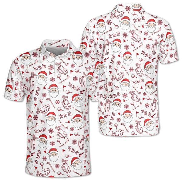 Men's Christmas Golf Polo Shirts, Christmas Golf Shirts GZ0126