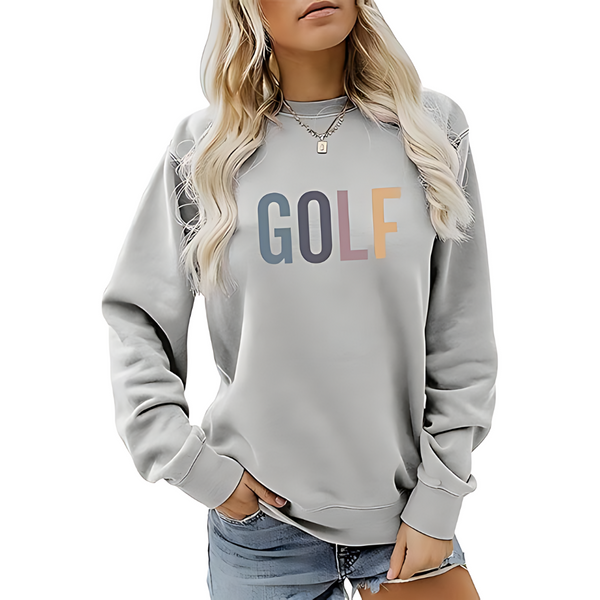 Minimalist Golf Sweatshirt Womens, Women's Golf Sweatshirt GZ0160