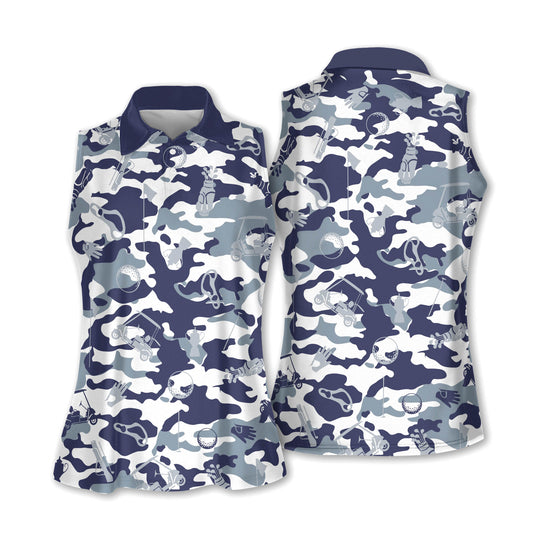 Camouflage Golf Set Women Shirts H0170