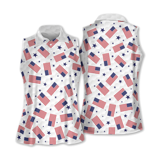 Golf 4th Of July Seamless Shirts I0091