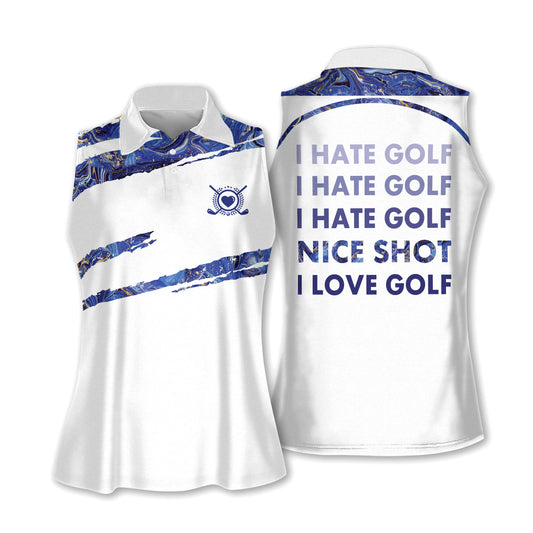 Golf Seamless Hate Golf Pattern Shirts I0208