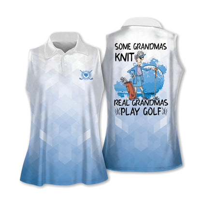 Some Grandmas Kinit Golf Sleeveless I0231