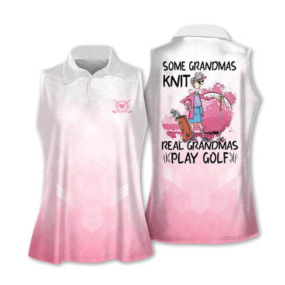 Some Grandmas Kinit Golf Sleeveless I0231