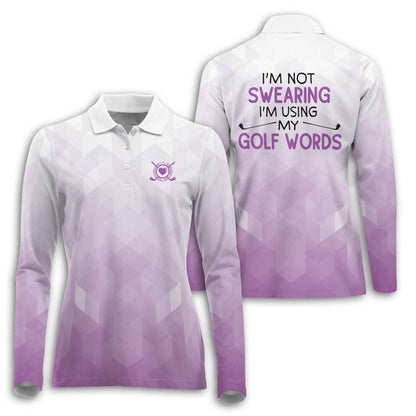 I'am Not Swearing Muticolor Long Sleeve I0264