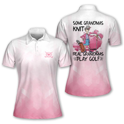 Some Grandmas Kinit Golf Polo Shirt I0231