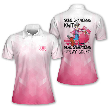 Some Grandmas Kinit Golf Polo Shirt I0231