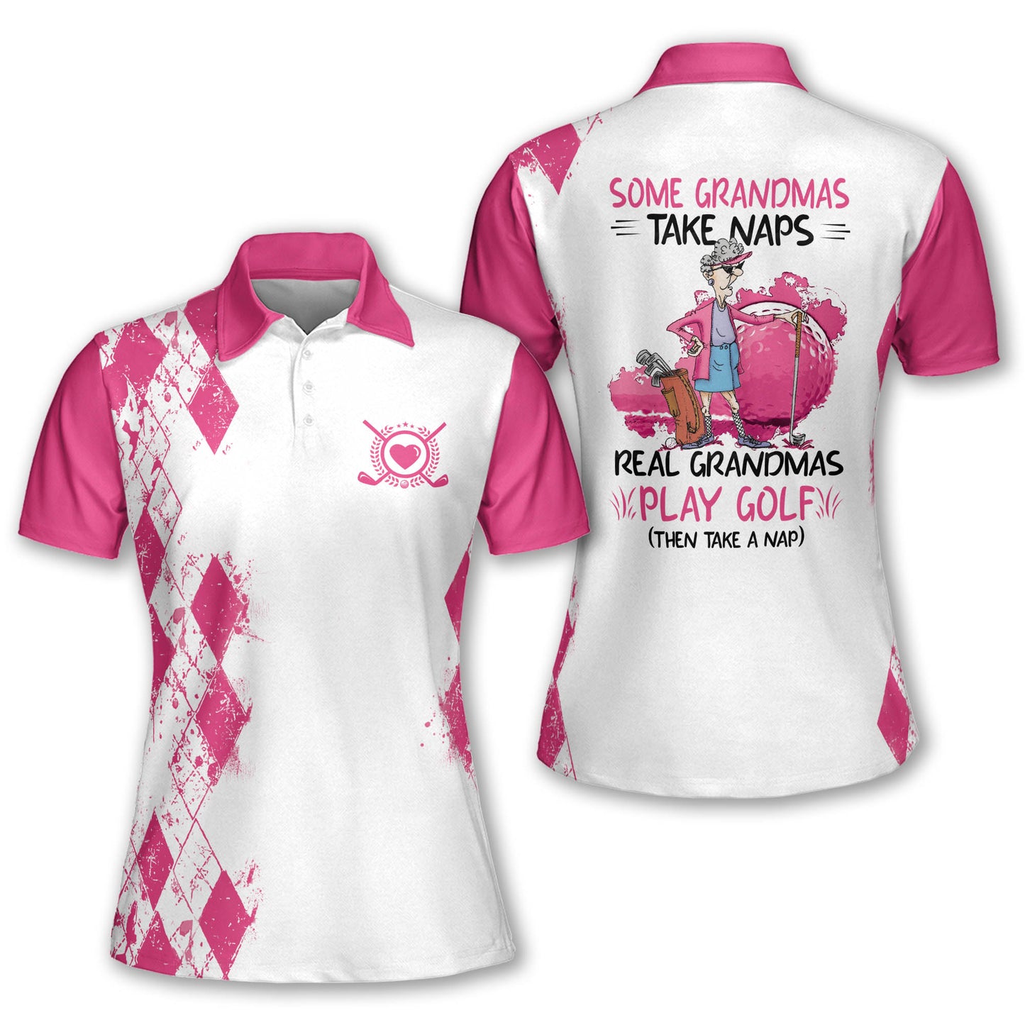 Real Grandmas Play Golf Short Sleeve I0238