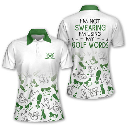 Golf I'm Swearing Pattern Short Sleeve I0260