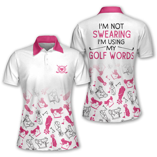 Golf I'm Swearing Pattern Short Sleeve I0260