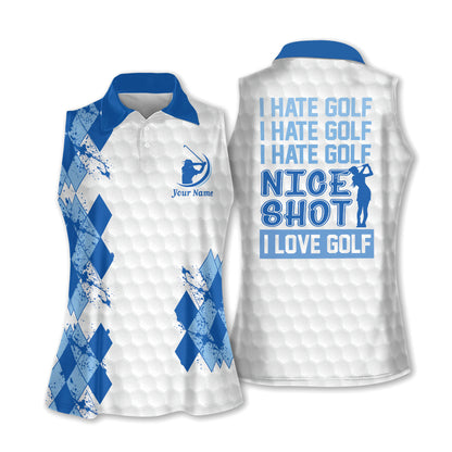 Hate Golf Nice Shot Short Sleeve Women I0280