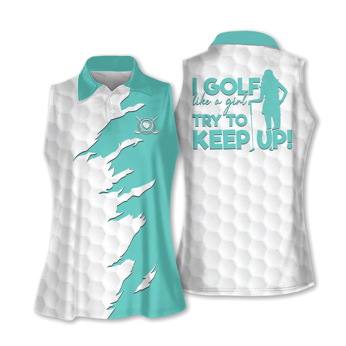 I Golf Like A Girl Sleeveless Shirt I0297