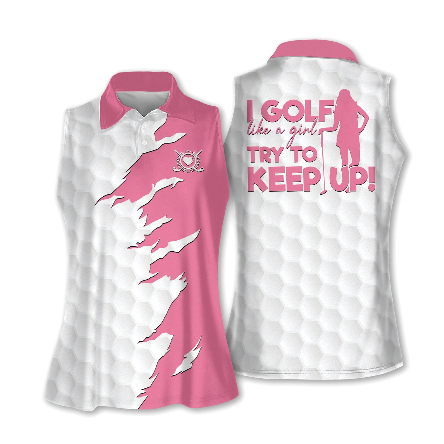 I Golf Like A Girl Sleeveless Shirt I0297