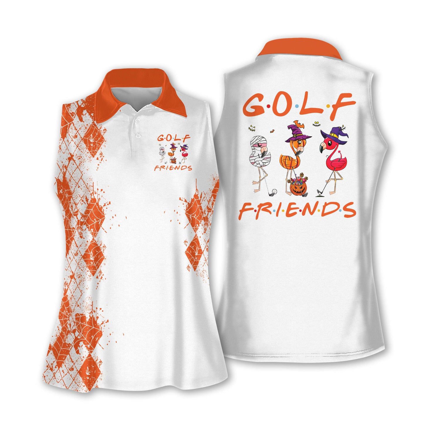 Halloween Golf Friends Golf Shirts I0362