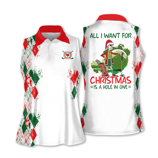 All I Want For Christmas Is Golf Shirts I0364