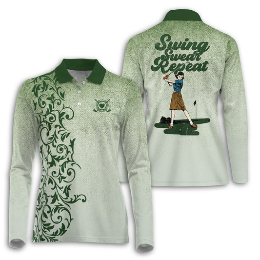 Swing Swear Repeat Long Sleeve I0388