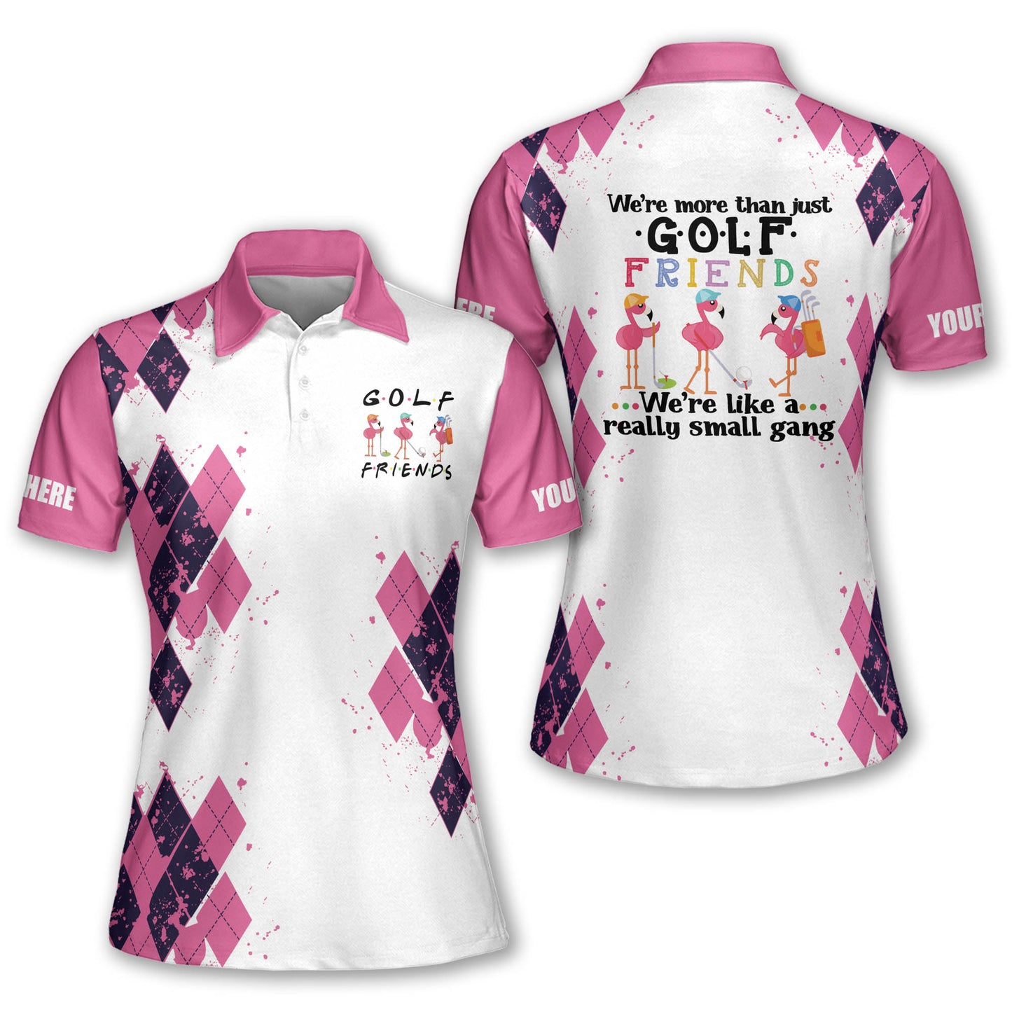 More Than Just Golf Friends Golf Shirt I0516