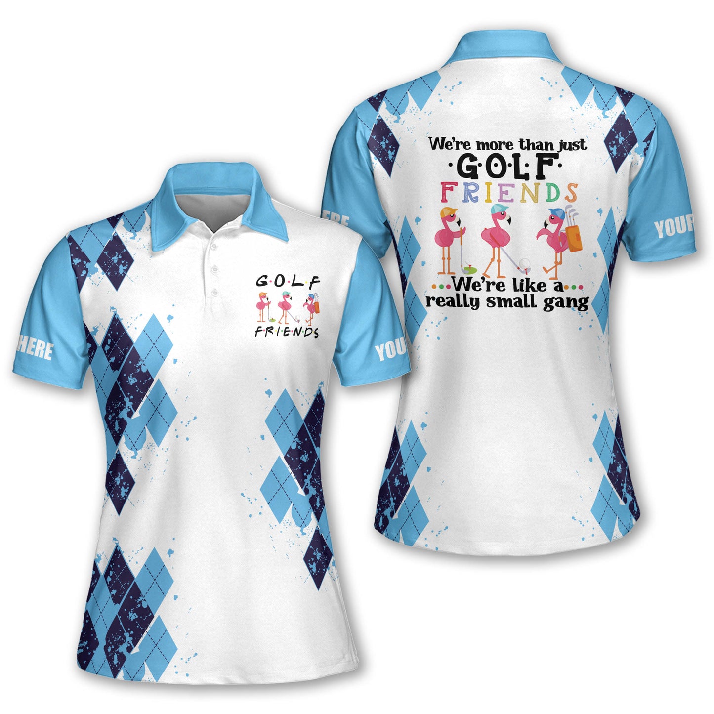 More Than Just Golf Friends Golf Shirt I0524