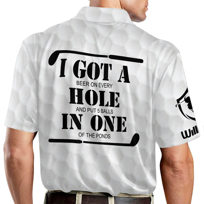 I Made A Hole In One Men's Golf Polos GM0184