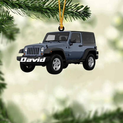 Personalized Off Road Car Christmas Ornament, Custom Name Off Road Car Lover Ornament ON1045