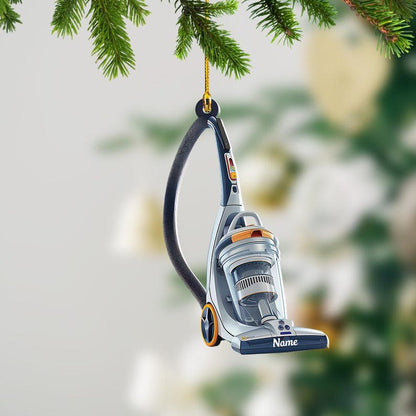 Personalized Vacuum Cleaner Christmas Ornament, Custom Name Loved Vacuum Cleaner Ornament ON1223