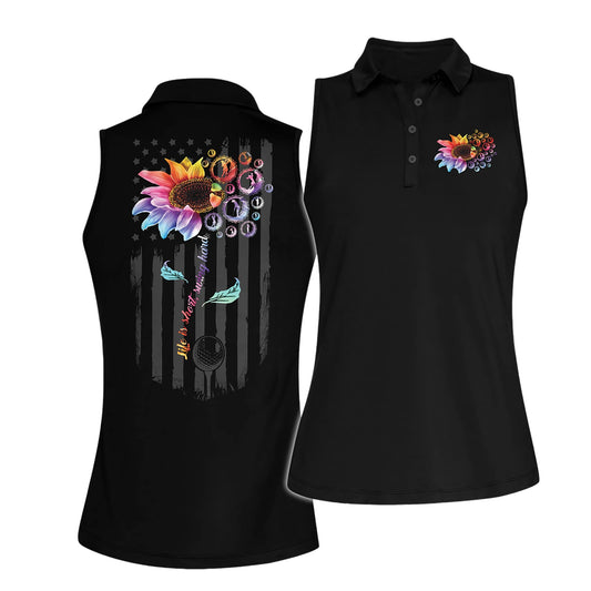 Short Swing Hard Sunflower Golf Shirts I0183