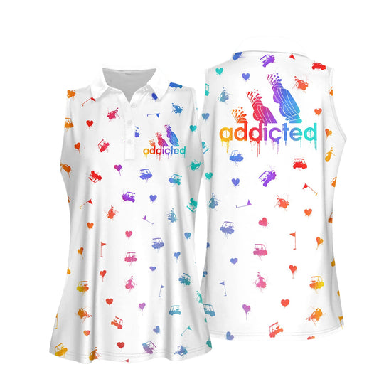 Seamless Golf Pattern Addicted Shirts I0187