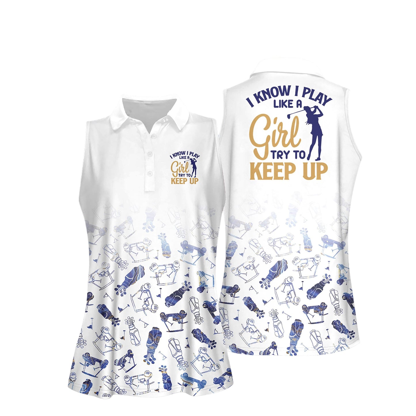 Try To Keep Up Blue Marble Golf Shirts I0189