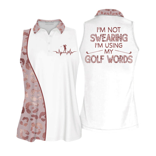 I'm Swearing Golf Leopard Women Shirts I0194