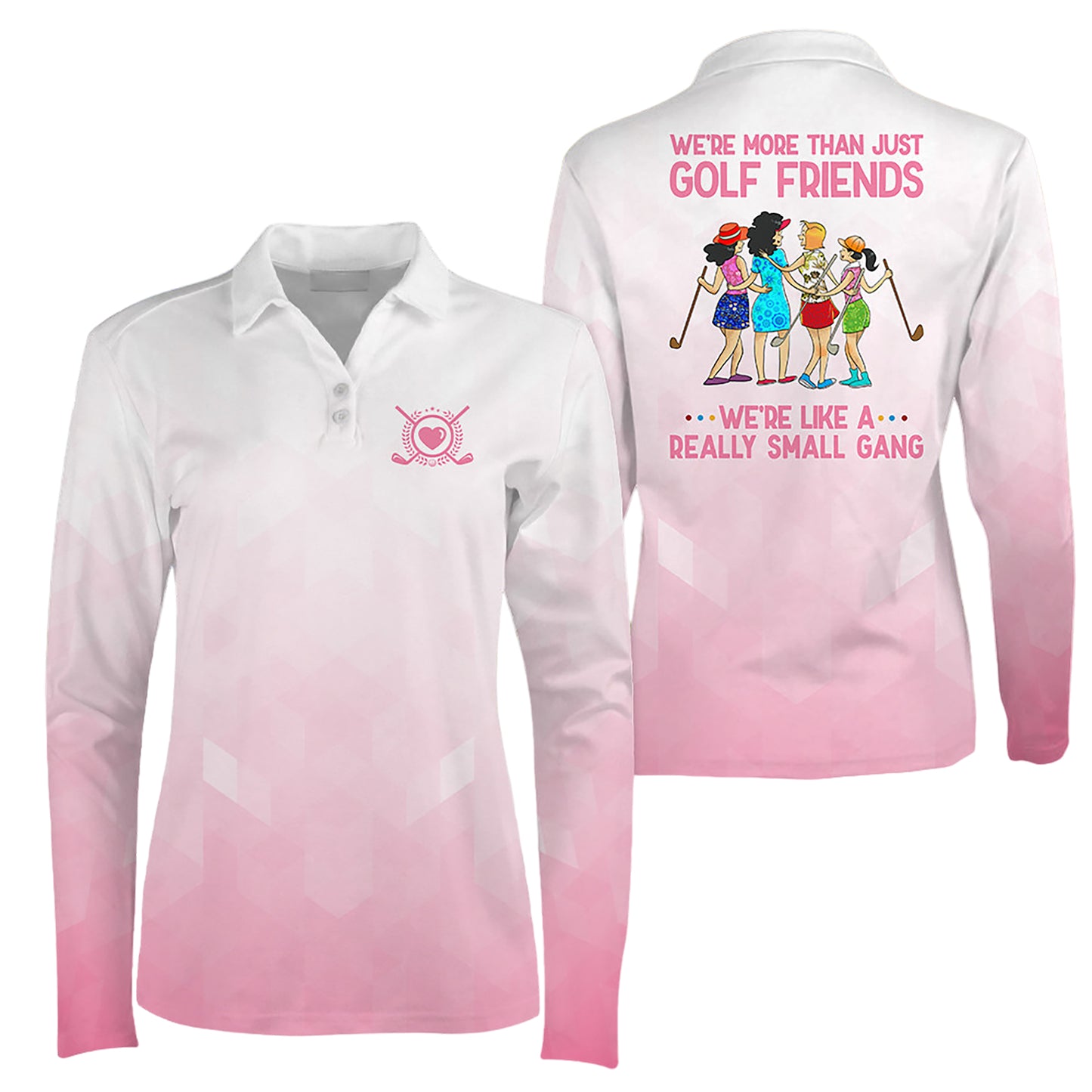 Golf Friends Love Style Long Sleeve I0202