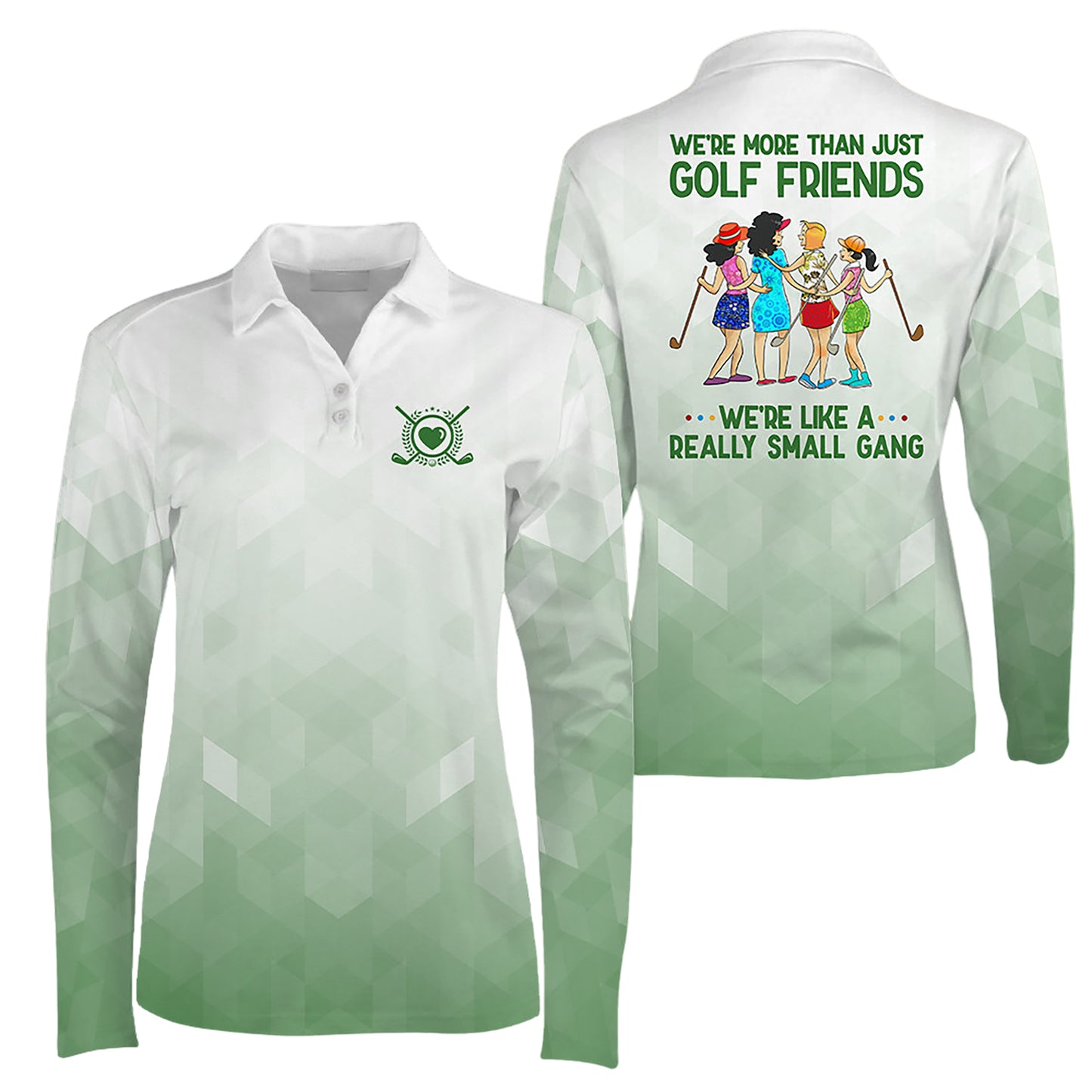 Golf Friends Love Style Long Sleeve I0202