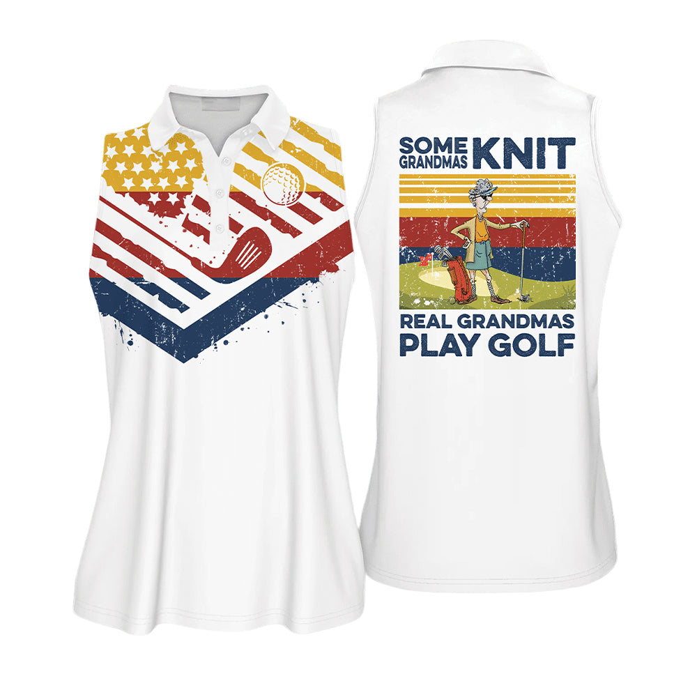 Some Grandmas Knit Play Golf Shirts I0209