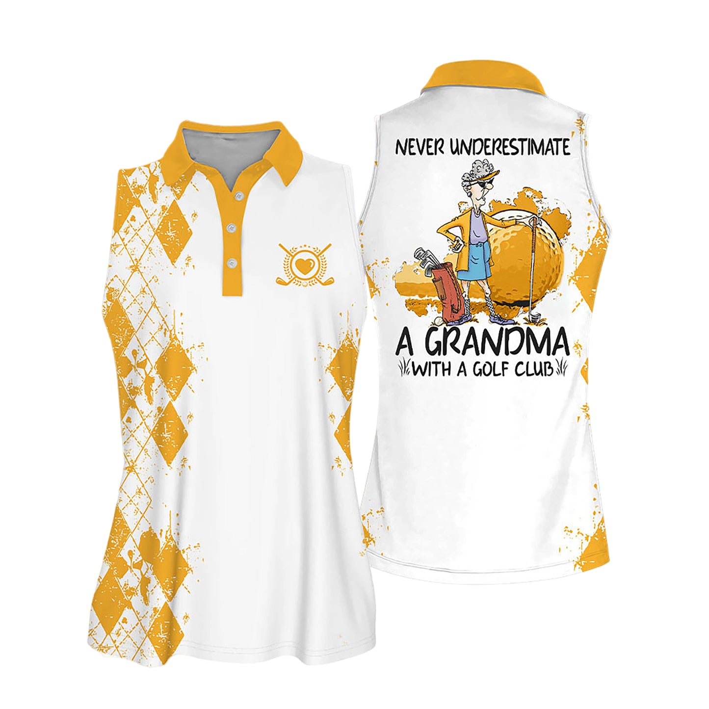 Never Underestimate Grandma Sleeveless I0216