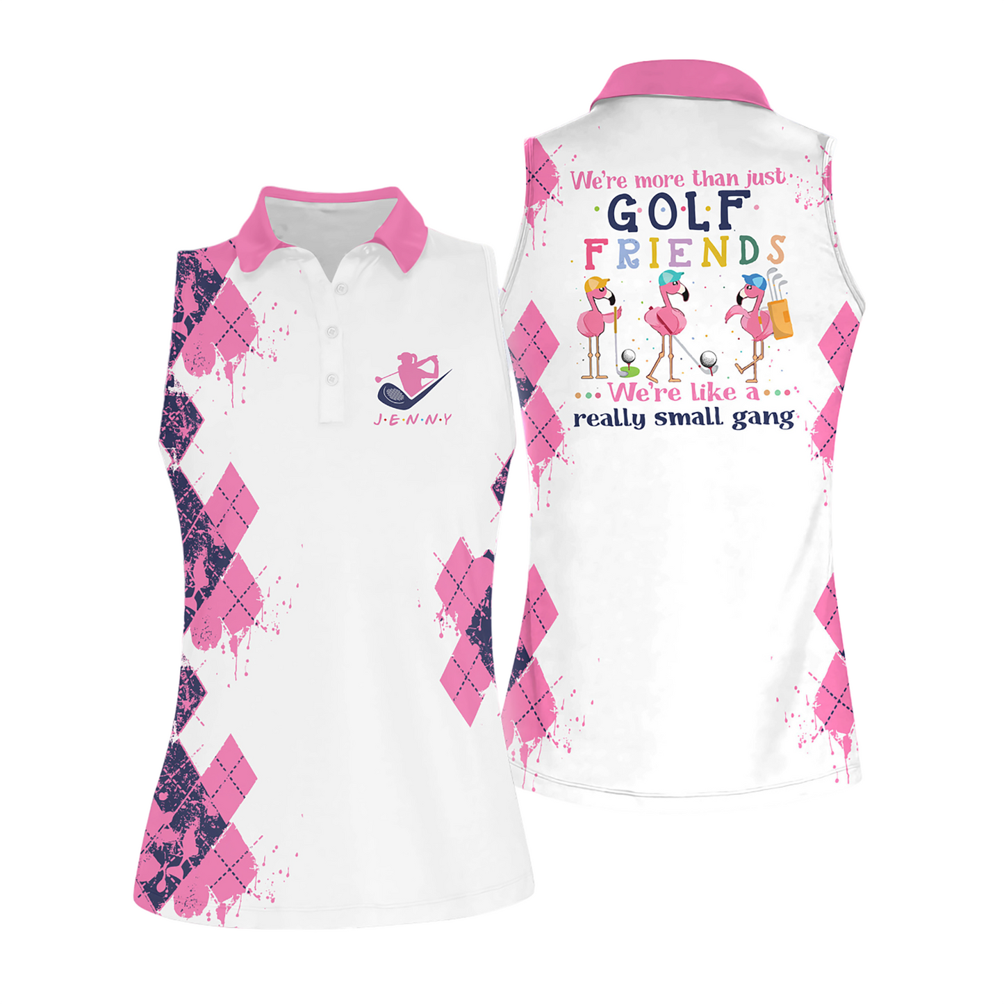 Personalized Small Gang Golf Shirts H0285