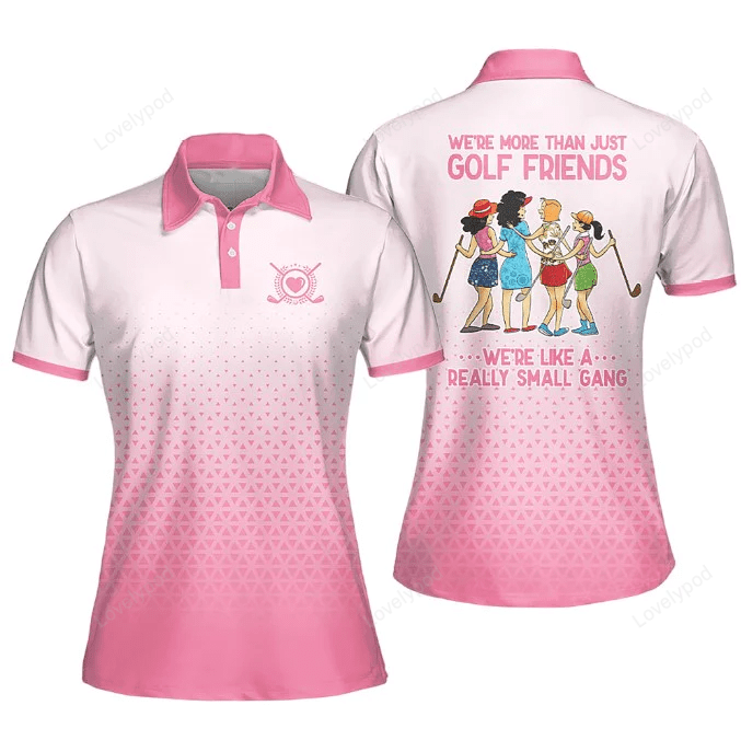 Golf friends short sleeve polo shirt, golf polo shirt, gift for golf lover GY1058