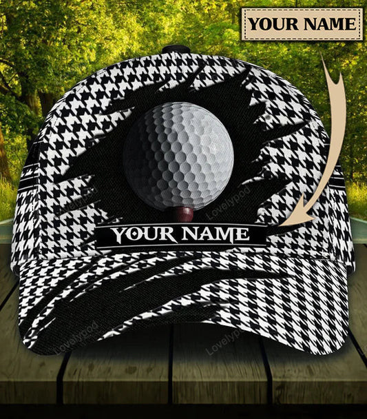 Personalized golf classic cap, gift for golf lovers, golf players baseball cap hat CY0008