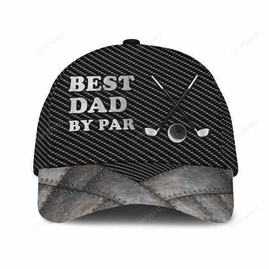 Best dad by par classic cap hat golf baseball cap hat for men and women, golf cap hat CY0056