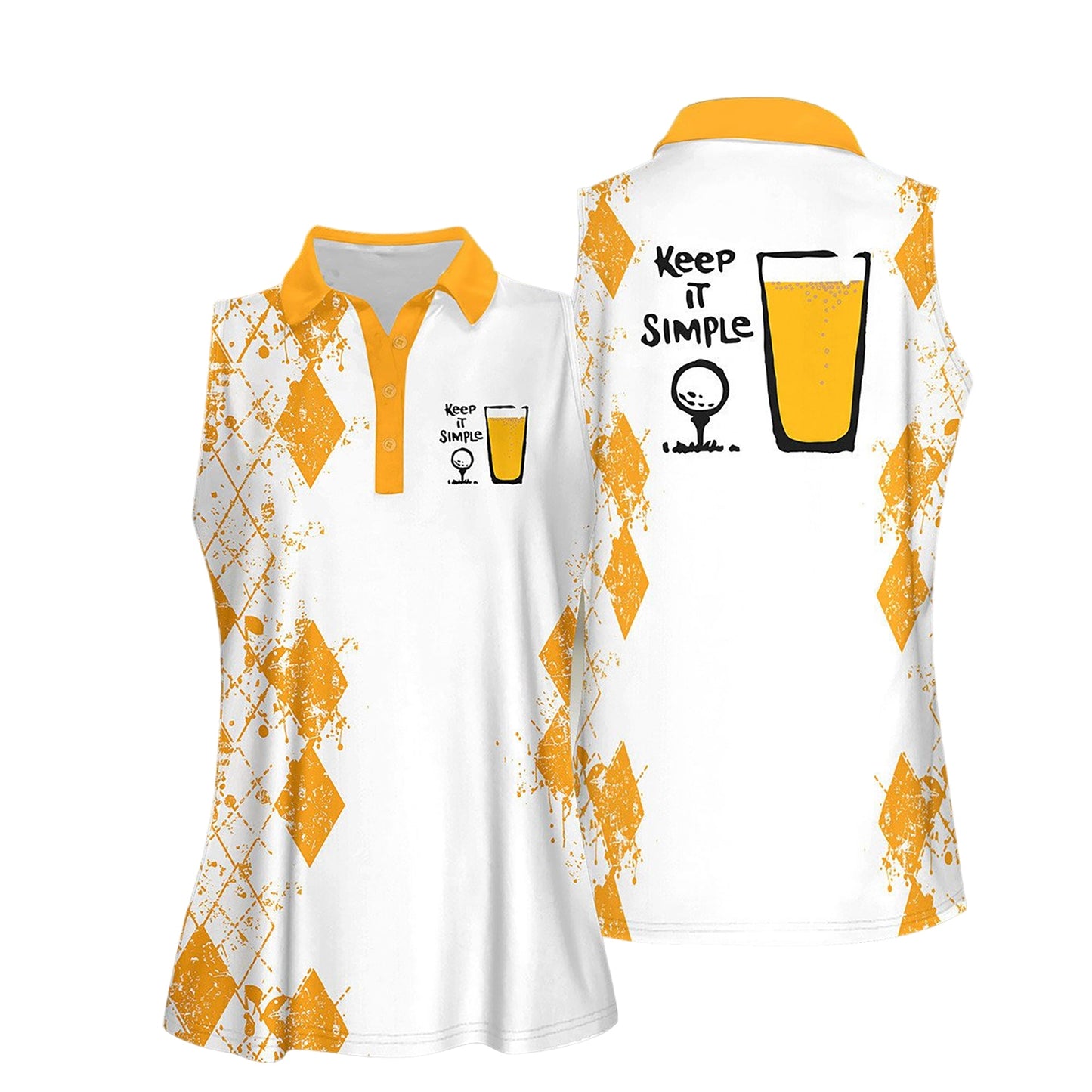 Keep It Simple Golf And Beer Shirts I0029