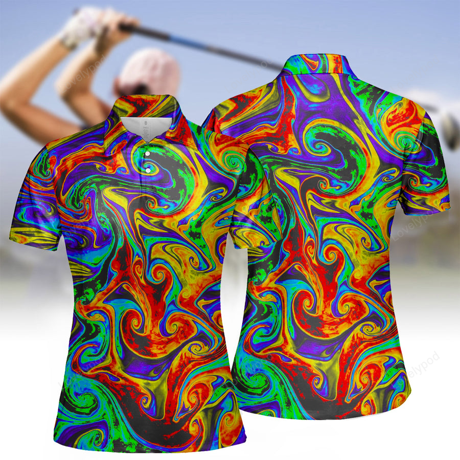 Funny women golf shirt, women's whirlwind polo shirt, women golf shirt GY2157