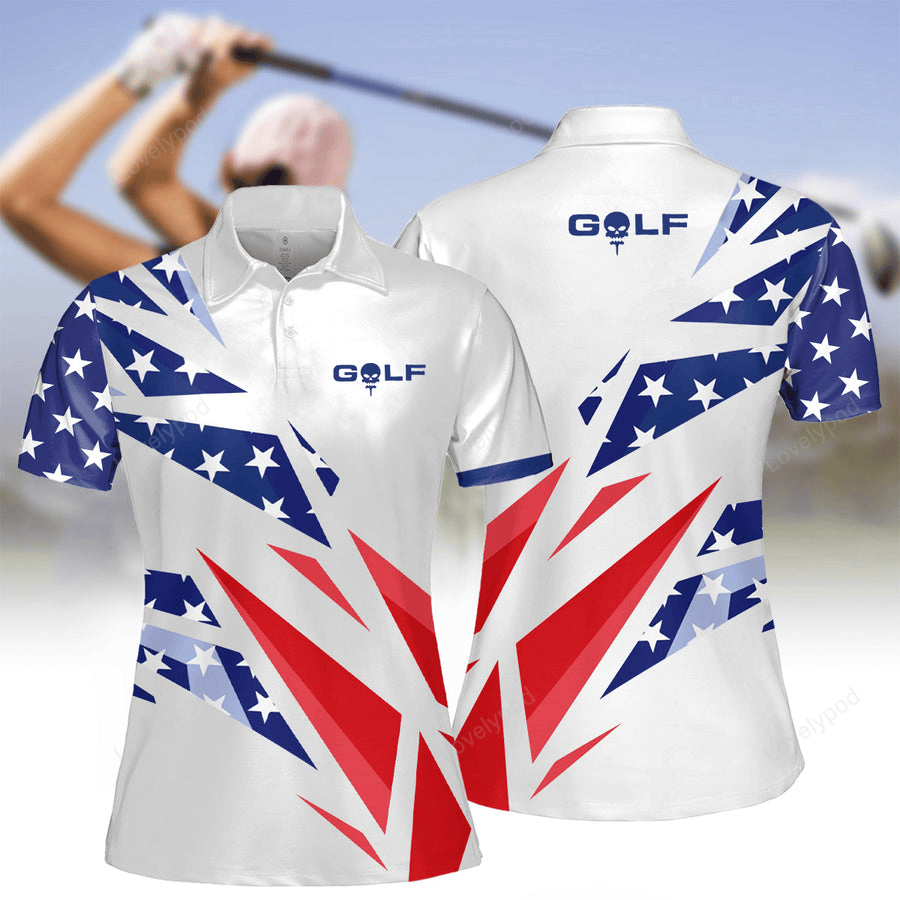 Women short sleeve polo shirt, funny women golf shirt, golf lovers gift GY2172