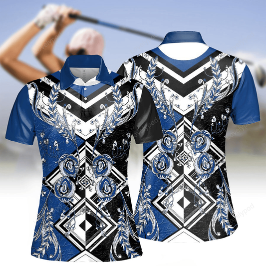 Women's golf polo shirt, funny women golf shirt, golf lovers gift GY2178