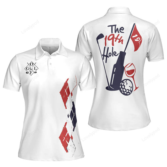 The 19th hole golf short sleeve women polo shirt GY3267