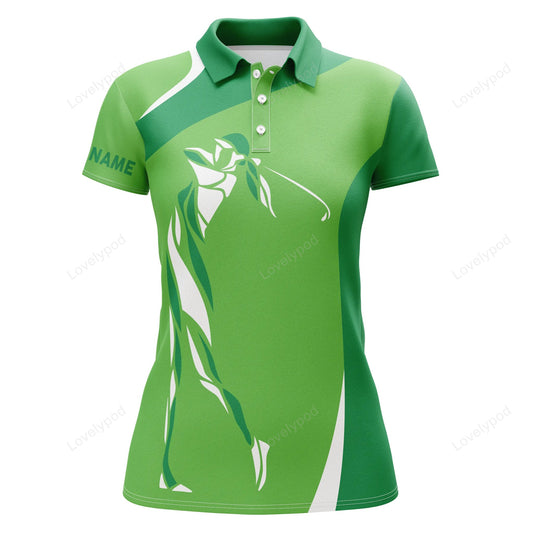 Women golf polo shirt custom name ladies golf top for women, personalized unique golf gifts GY3654