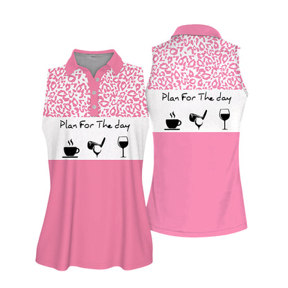 Plan For The Day Golf Wine Sleeveless I0244