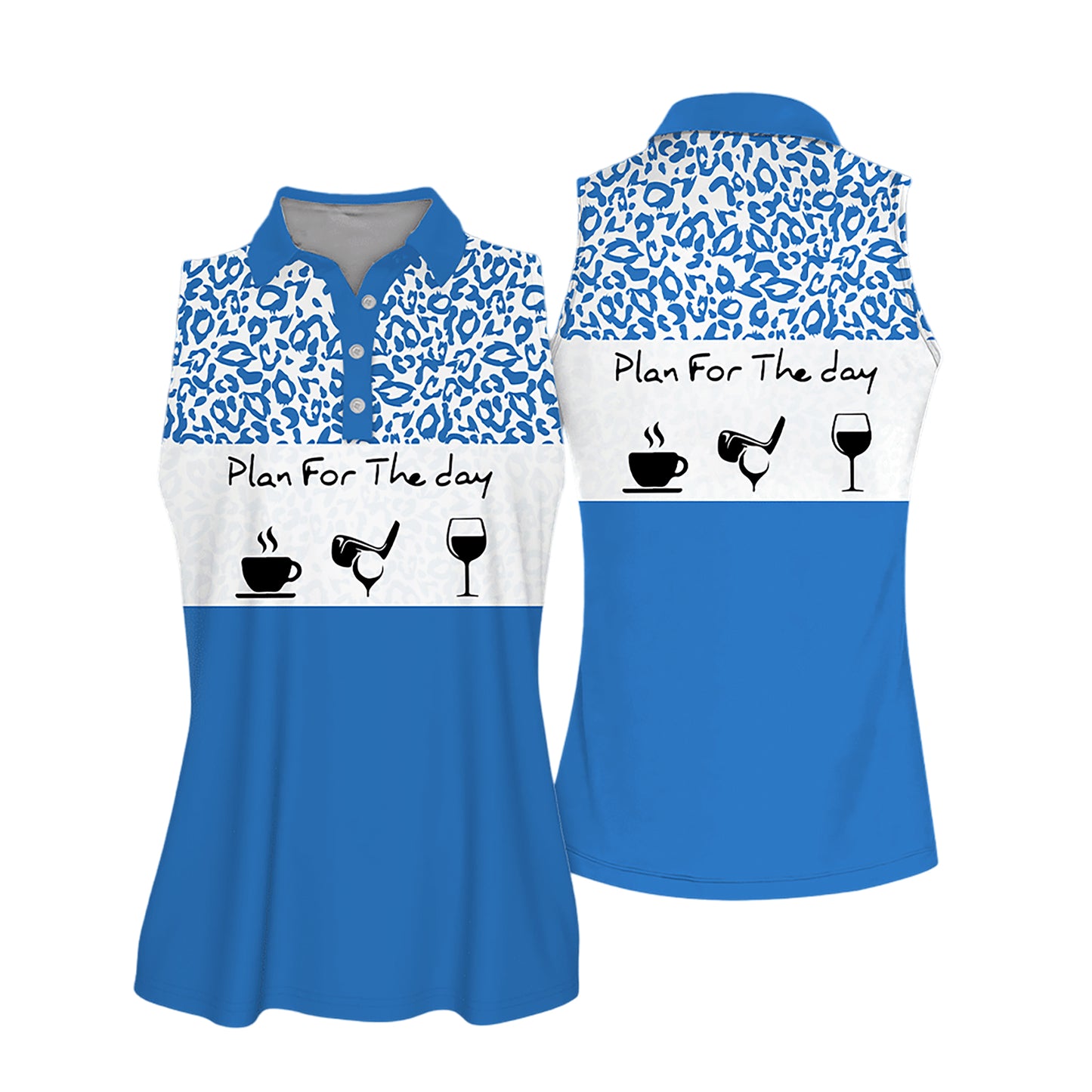 Plan For The Day Golf Wine Sleeveless I0244