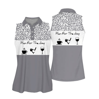 Plan For The Day Golf Wine Sleeveless I0244