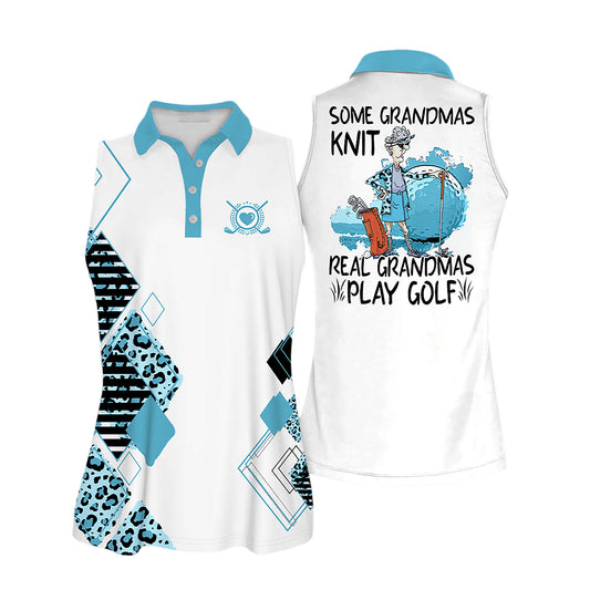 Real Grandmas Sleeveless Golf Shirt I0249