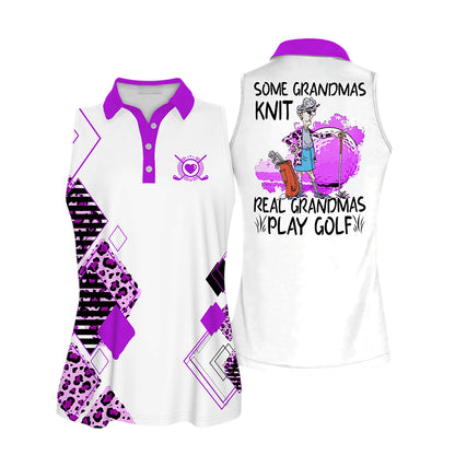 Real Grandmas Sleeveless Golf Shirt I0249